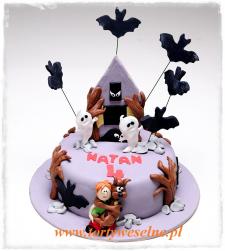 Tort urodzinowy - Scooby Doo i duchy