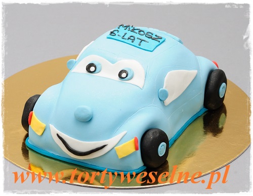 Tort Niebieski Samochodzik - zdjęcie 1