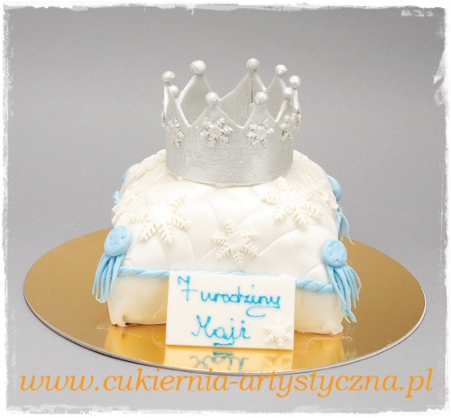 Tort Królowa Śniegu - zdjęcie 1