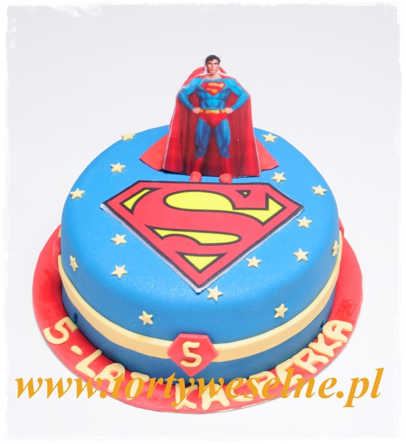 Tort urodzinowy - Superman - zdjęcie 1