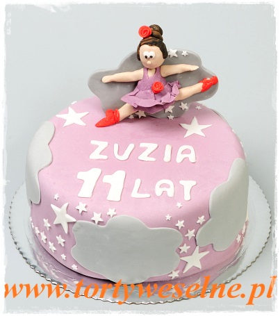 Tort urodzinowy - tancerka - zdjęcie 1
