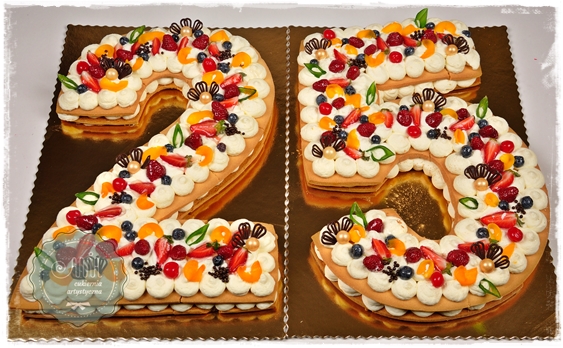 Tort cyferkowy - zdjęcie 1